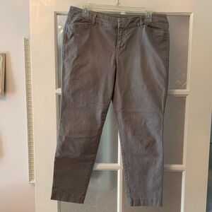 Old Navy Women’s Charcoal Chinos
